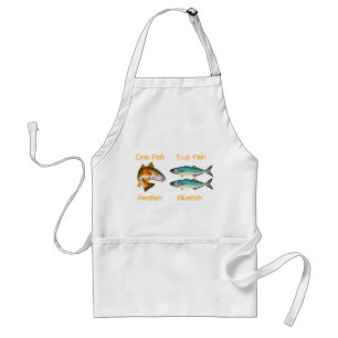 Tablier Un poisson deux poissons