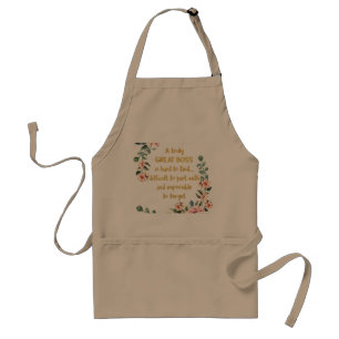 Tablier Un vrai grand patron Appréciation Cadeau Boss Merc