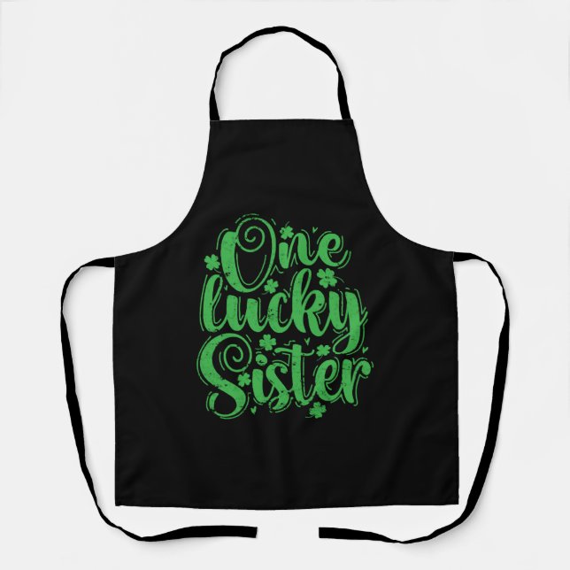 Tablier Une chanceuse Soeur Saint Patrick (Recto)