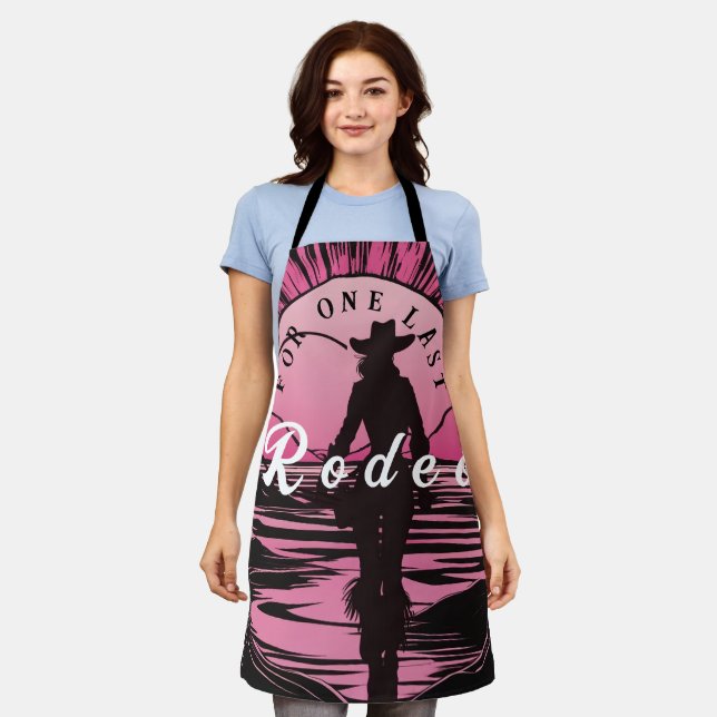 Tablier Une Dernière licence de rodéo (Porté)
