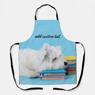 Tablier Une énorme photo de couverture complète avec tex