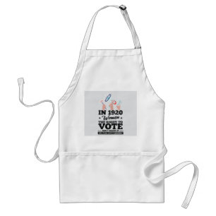 Tablier Une Femme A Droit De Voter Élections De Vote Drôle