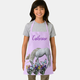 Tablier Unicorn and Butterflies Animal
