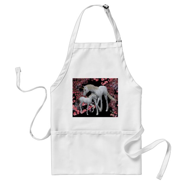 Tablier Unicorn Mare Et Bébé Imaginaire Apron (Devant)