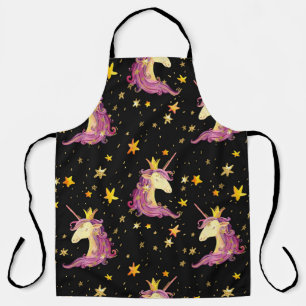 Tablier Unicorn Princess : Aquarelle Fairy Tale