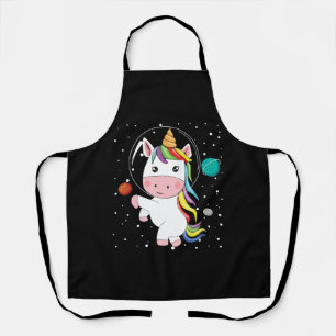 Tablier Unicorne Dans L'Espace