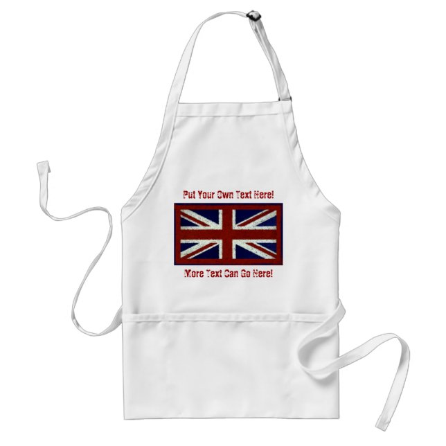 Tablier Union Jack personnalisable (Devant)