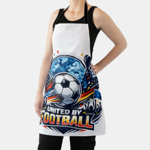Tablier Unis par le football – Vecteur de championnat mond
