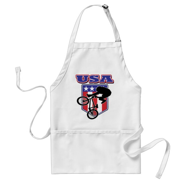 Tablier USA BMX Biker (Devant)
