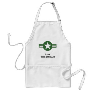 Tablier USA Living The Dream Green