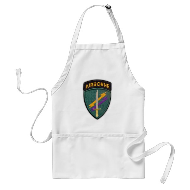 Tablier USACAPOC Special Ops patch vets bbq apron (Devant)