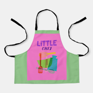 Tablier Ustensiles de cuisine Little Chef sur Apron