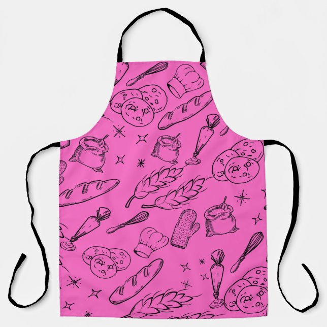 Tablier ustensiles de cuisson et de cuisine et nourriture  (Recto)