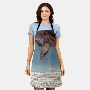 Tablier Utagawa Hiroshige - Fukagawa Susaki et Jumantsubo