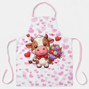 Tablier Vache de la Saint Valentin
