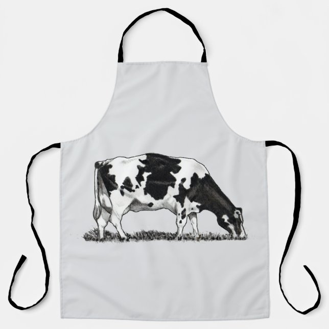 Tablier Vache laitière Holstein (Recto)