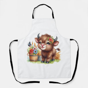 Tablier Vache mignonne