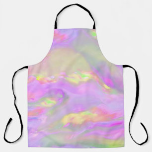 Tablier Vagues abstraites colorées tendance jolies