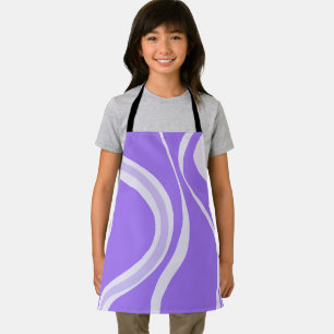 Tablier Vagues Violettes