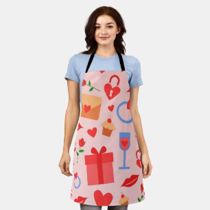 Tablier Valentines Day Arrière - plan Apron