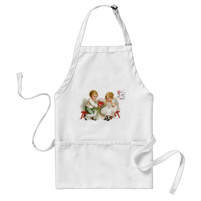 TABLIER VALENTINE'S DAY MEILLEURS APRONS - CHEFS - CUISINE (Devant)