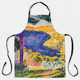 Tablier Vallée vintage avec peinture de Fir