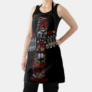 Tablier Vancouver Apron Vancouver Totem Pole Souvenirs
