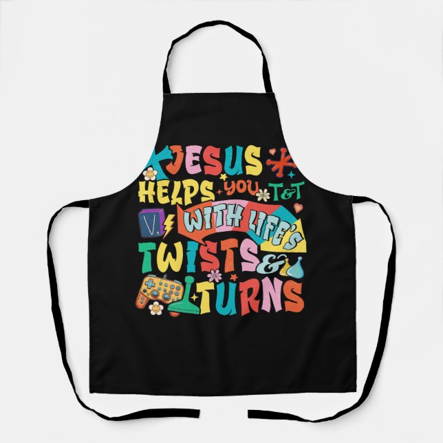 Tablier VBS Twist Et Tourner 2023 Après Jésus Change La (Recto)