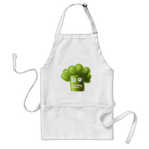Tablier Vegan Funny Broccoli Végétarien Plante Foodie