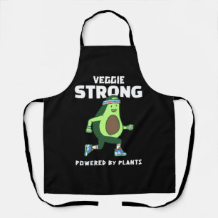 Tablier Veggie Strong, Alimenté par les plantes