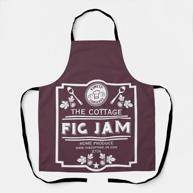 Tablier Vendeur de jambe de fibre (Recto)