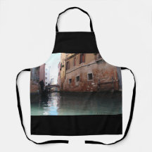 Venise et ses canaux - noir