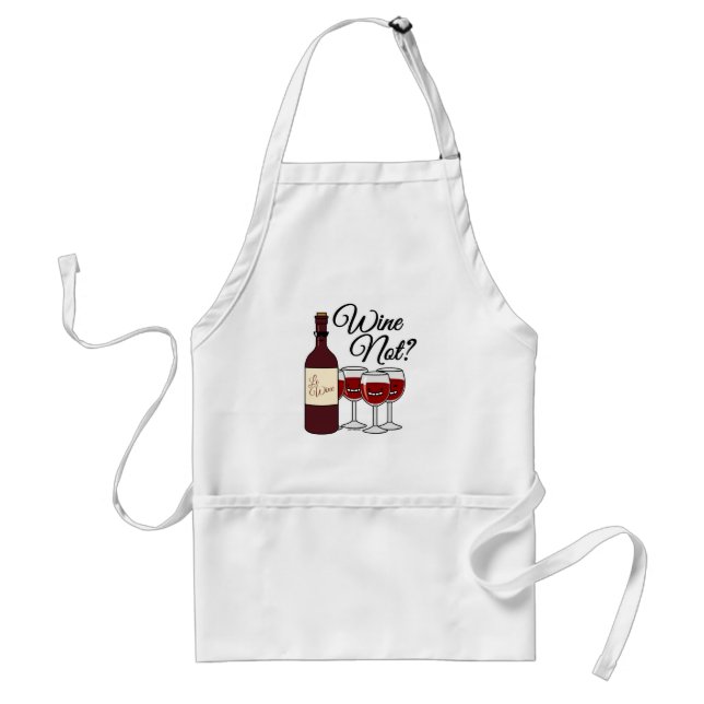 Tablier Verre de rose rouge pinot d'alcool de raisins de (Devant)