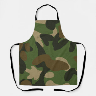Tablier Vert camouflage