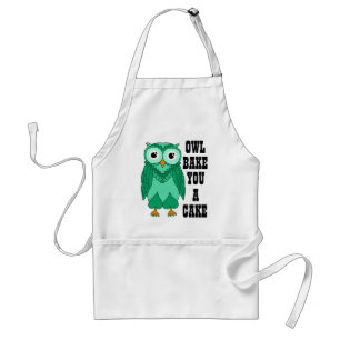 Tablier Vert de hibou