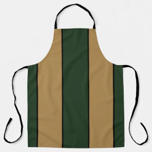 Tablier Vert Et Or Classique De Noël