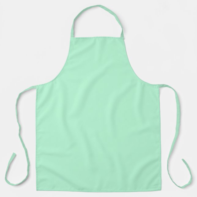 Tablier Vert menthe (Recto)