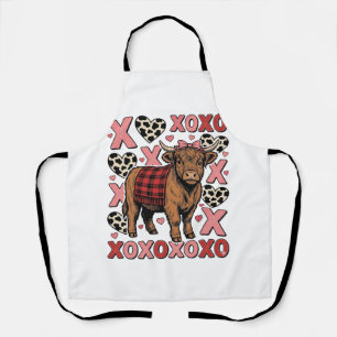 Tablier Vêtement vintage de la Saint-Valentin XOXO jolie v