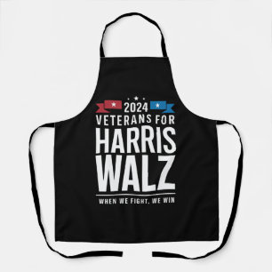 Tablier Vétérans pour Harris Walz 2024 Présidentielle 