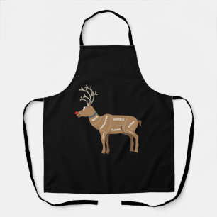 Tablier Viande De Rennes Pour Noël