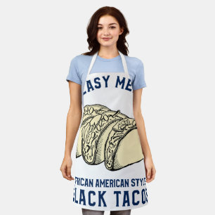 Tablier Viandes grasses à l'américaine africaine Tacos noi