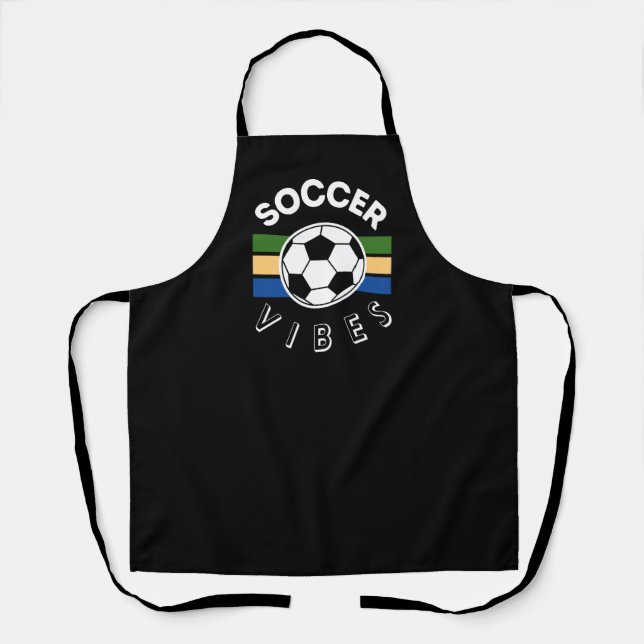 Tablier Vibes de football (Recto)