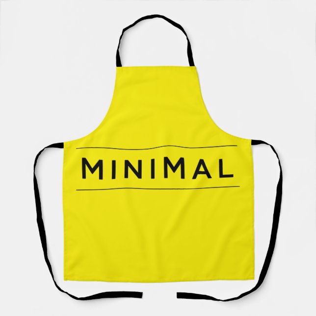 Tablier Vibes Minimales (Recto)