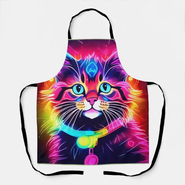 Tablier Vibes Rainbow Cat (Recto)