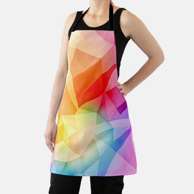 Tablier Vibrant Geometric Abstract (Insitu)