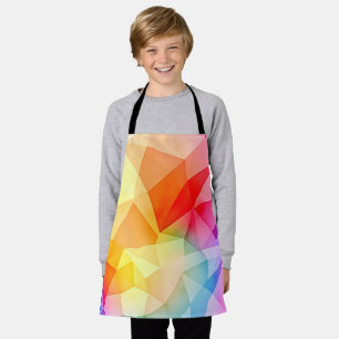 Tablier Vibrant Geometric Abstract