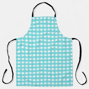 Tablier Vichy Bleu Ciel
