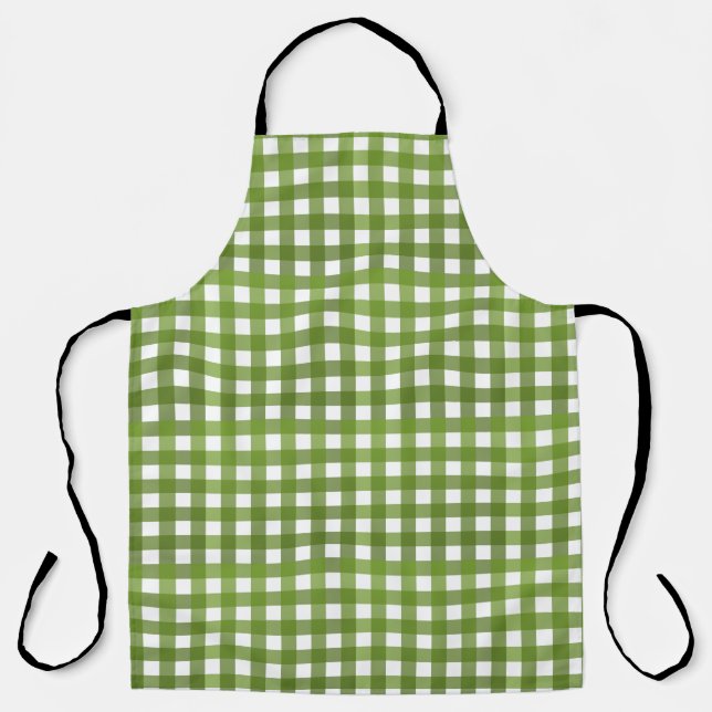 Tablier Vichy Vert (Recto)