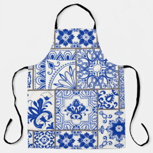 Tablier Victorian Majolica : Patchwork Tile Motif.