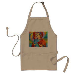 Tablier Vierge Marie et enfant Notre Dame Adulte Apron
